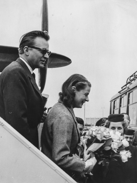 Ingrid bergman, lars schmidt, paris 1959