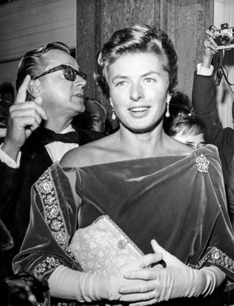 Ingrid bergman, lars schmidt, 1961