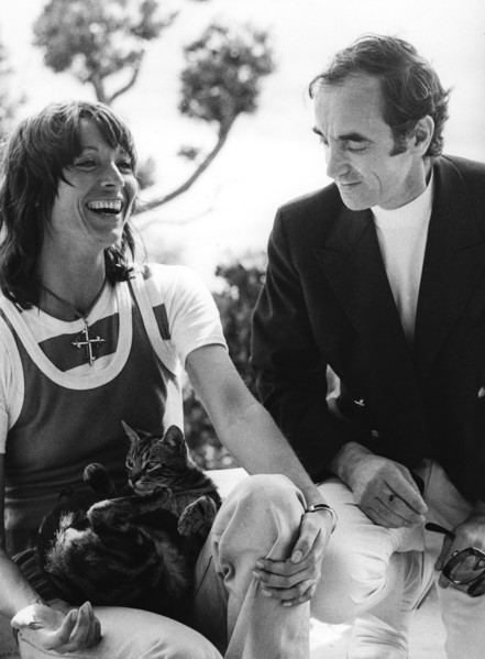 Elsa martinelli, charles aznavour, 60s