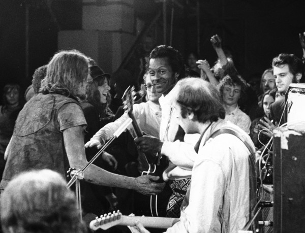 Chuck berry, the buxton festival, buxton, 1973