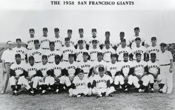 First SF Giants Team Portrait
