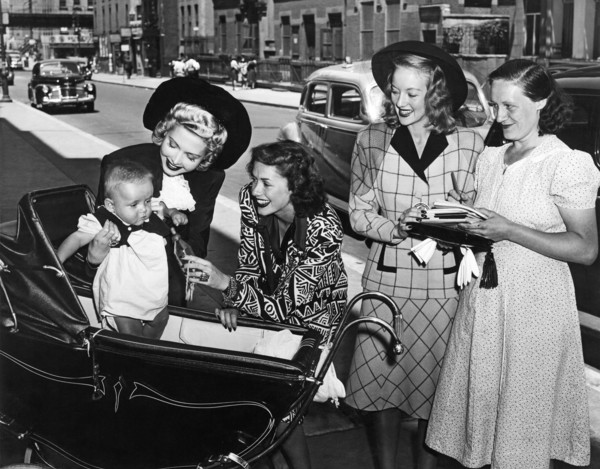 Four Women And A Baby