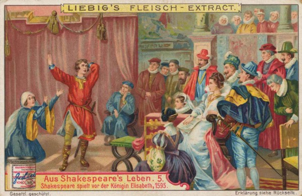 Picture series from the life of Shakespeare