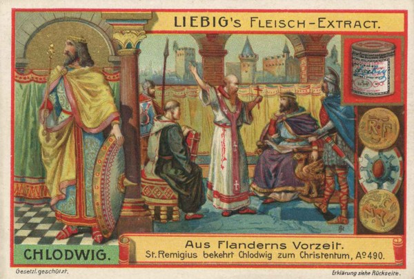 Picture series from prehistoric times in Flanders