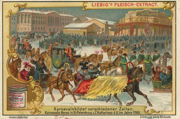 Picture series carnival pictures of different times