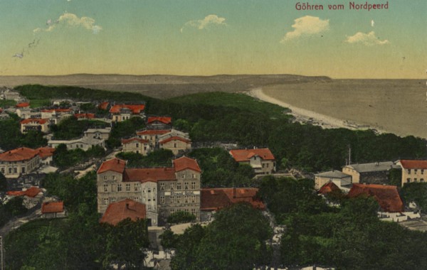 Baltic seaside resort Goehren on the peninsula Mönchgut, district Vorpommern-Rügen, island Rügen,