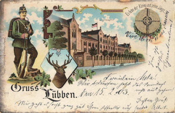 Lübben, Jägerkaserne, district of Dahme-Spreewald in the Lower Lusatia region of Brandenburg,