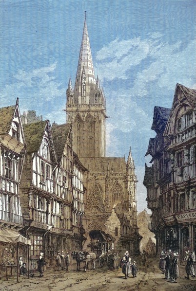 Saint-Pierre church in 1868