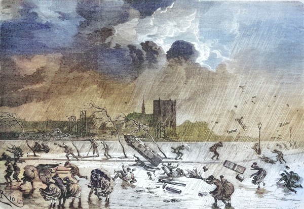 The hurricane of March 8