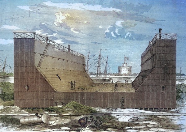 The new iron dock