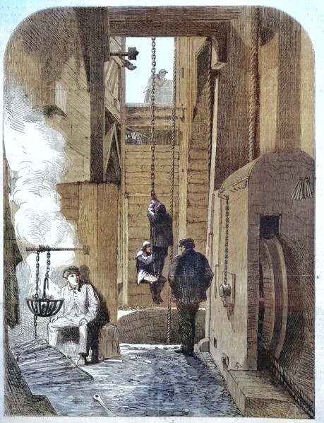 Entrance to the mine of New Hartley