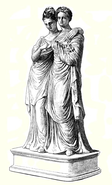 Terracotta figures from ancient Corinth