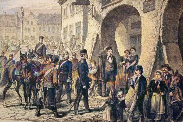 Quartering of soldiers in Bohemia