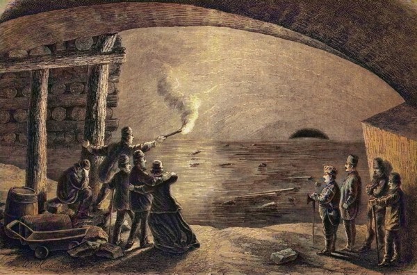 Flooding of the Austria in Wieliczka