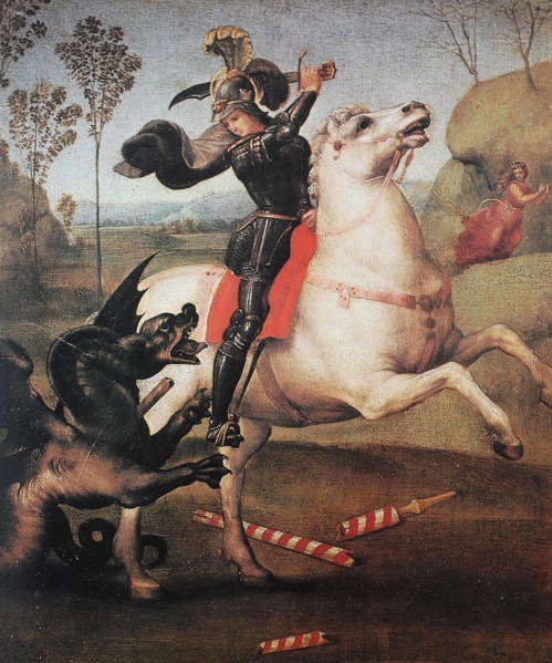St George Fighting the Dragon