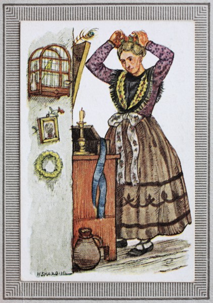 Traditional Costumes In Germany In The 19Th Century