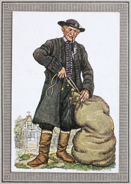 Traditional Costumes In Germany In The 19Th Century