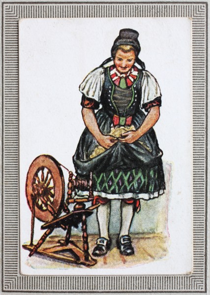 Traditional Costumes In Germany In The 19Th Century