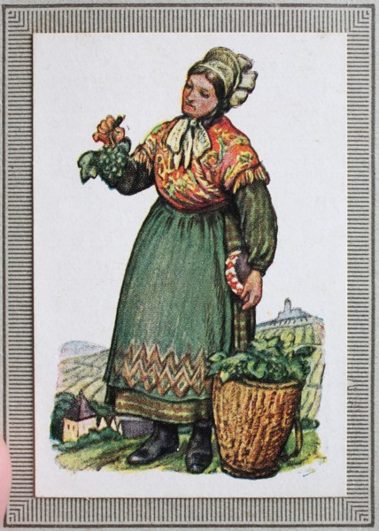 Traditional Costumes In Germany In The 19Th Century