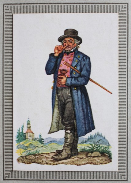 Traditional Costumes In Germany In The 19Th Century