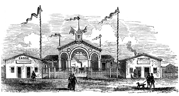 The First Station In Saxony On The Railway Line From Leipzig To Dresden