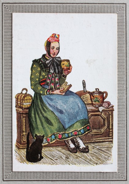 Traditional Costumes In Germany In The 19Th Century