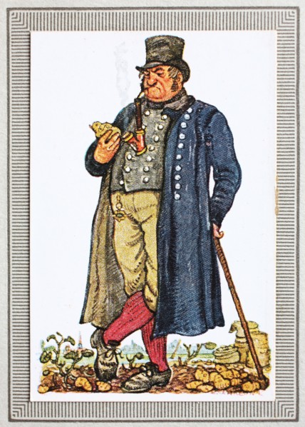 Traditional Costumes In Germany In The 19Th Century