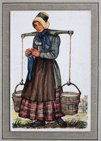 Traditional Costumes In Germany In The 19Th Century