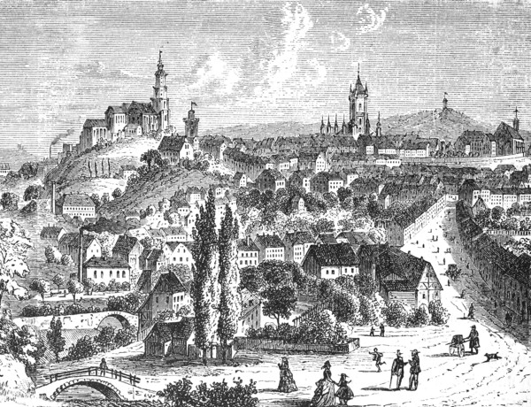 View Of Kamerz In 1870