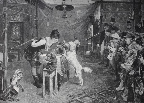 Animal Training In A Small Circus