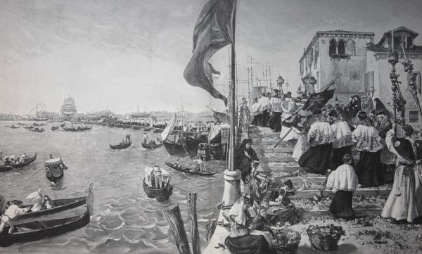 A Procession In Venice