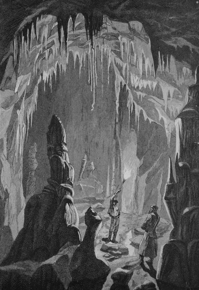 Stalactite Cave In North America