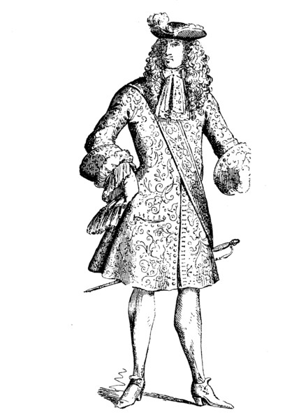 French Lieutenant In The Year 1673