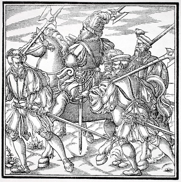 The Colonel And His Staff