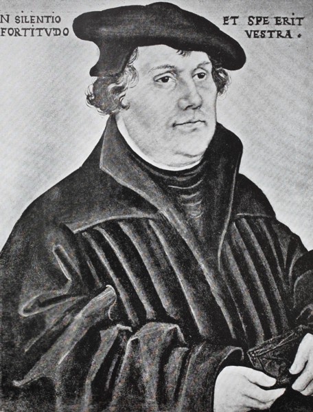 Martin Luther Was A German Professor Of Theology