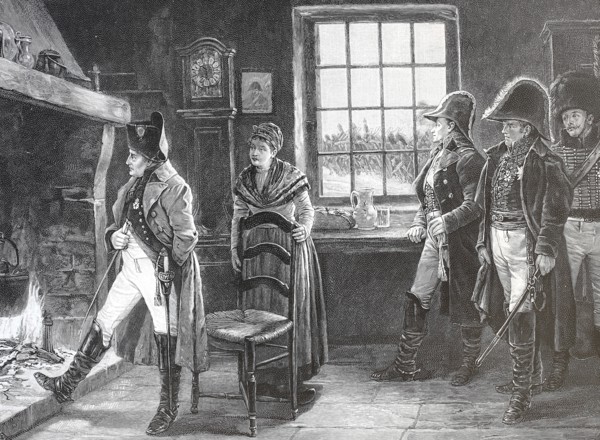 Napoleon Before His Final Decision In The Military Campaign Of 1814