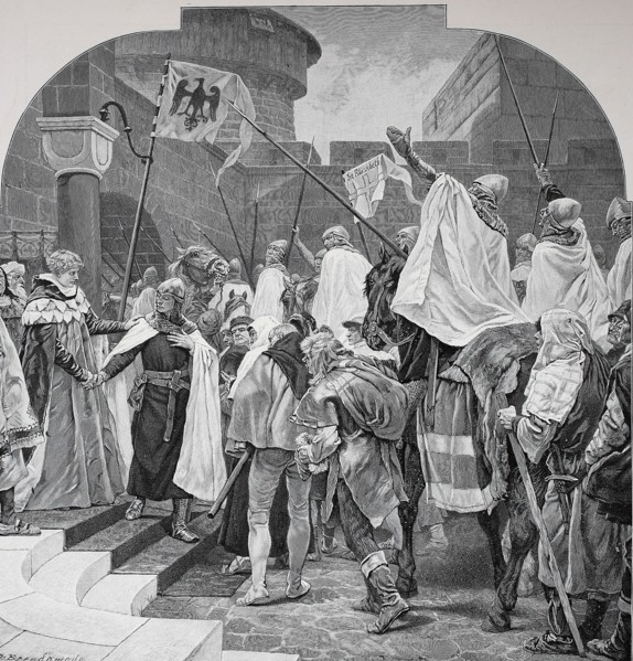 Frederick Ii Is In Marburg