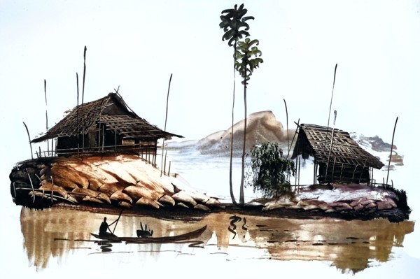 Fisherman Returns With His Catch