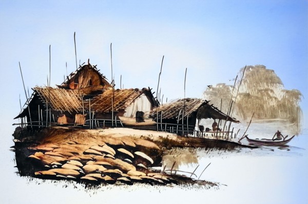 Fish In A Fishing Village