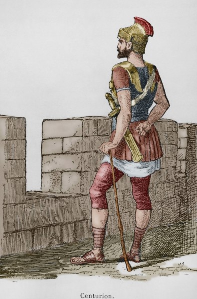 Roman centurion.
