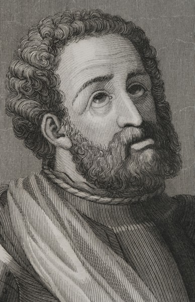 Rodrigo Diaz de Vivar, known as El Cid Campeador.