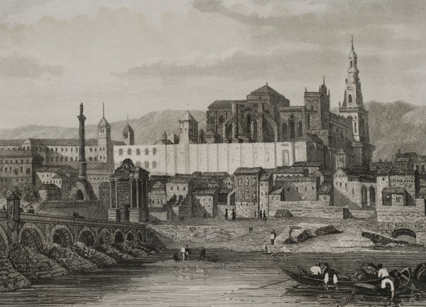 View of the Mosque and the Alcazar.