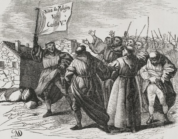 Monastic uprising.