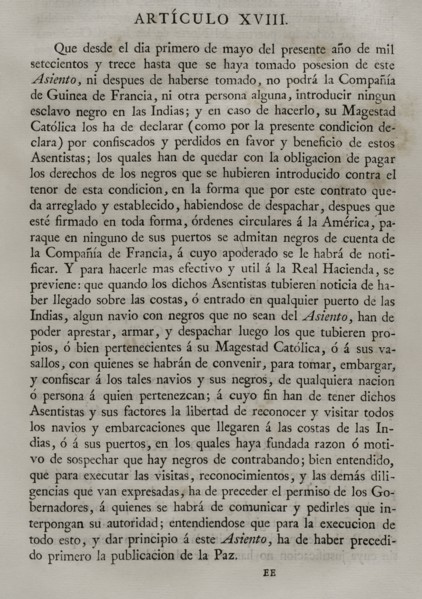 "Asiento Treaty".