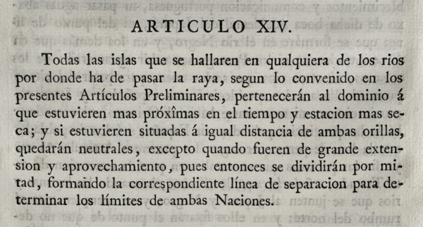 First Treaty of San Ildefonso.