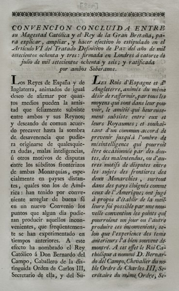 "Convention of London".