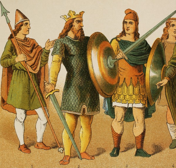 King and warriors.