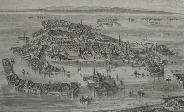 General view of Venice.
