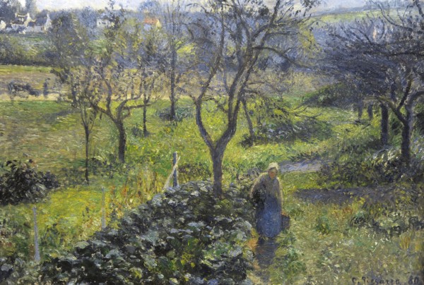 Garden at Val Hermeil.