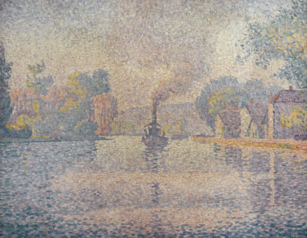 Hirondelle steamer on the Seine.